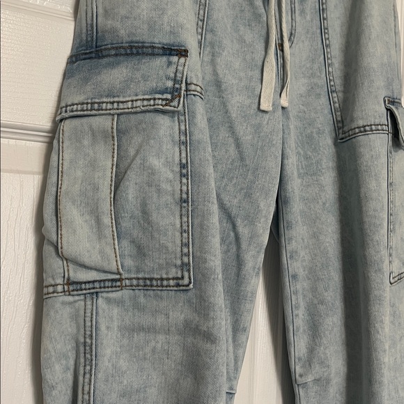 Aerie acid wash wide leg Denim - Picture 2 of 7